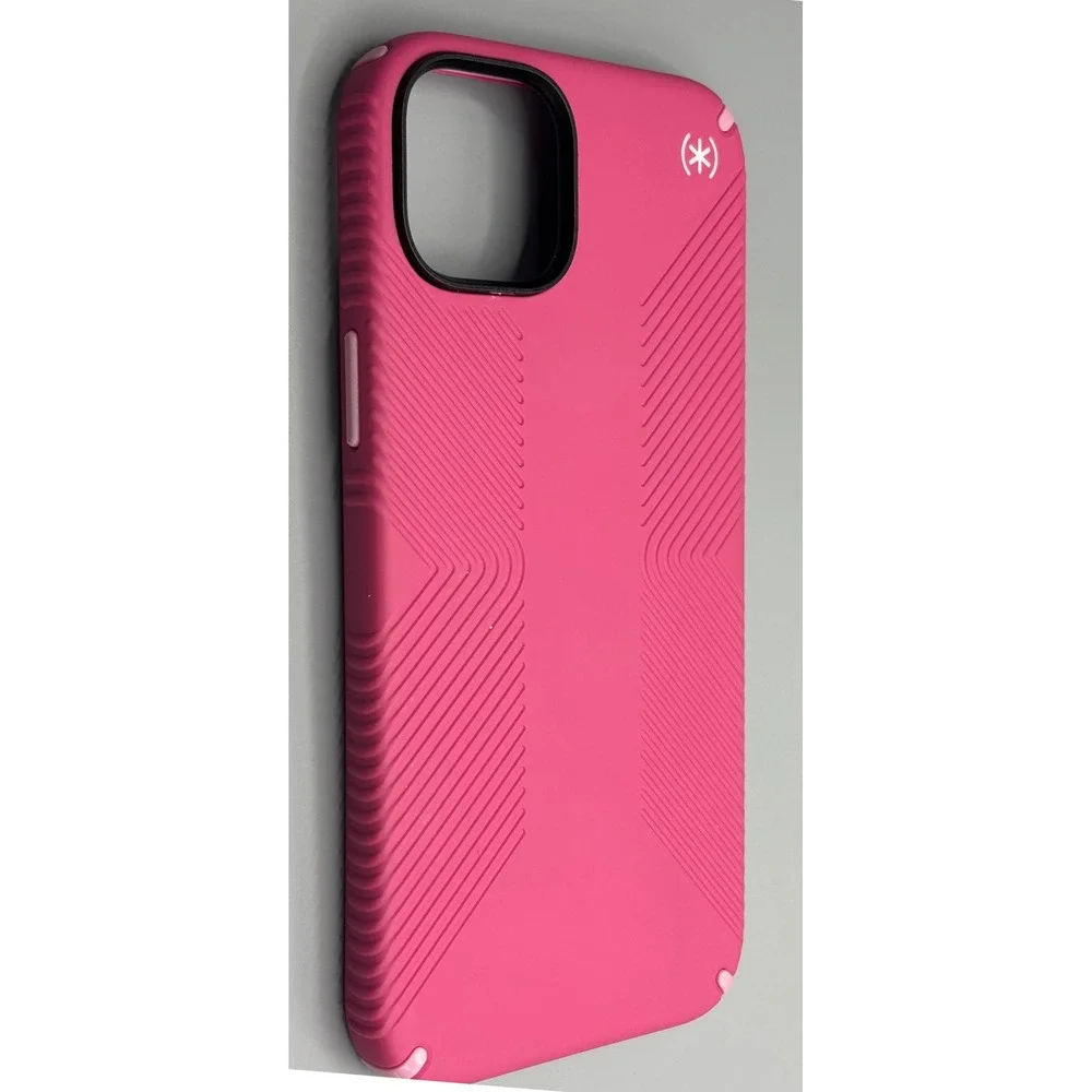 Speck Presidio2 Grip iPhone 13 Pro Max Case Pink Protective No-Slip Cover